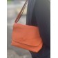 Sac porté travers rectangulaire avec rabat effet grainé 