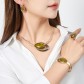 Collier - Goutes en acier sur chaine torsadé 
