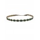 Stainless Steel Bracelet - Enamelled rice shaped charms.