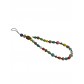 Bijoux Portable - Long alignement perles bois et oeil