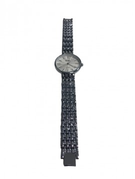 Cadran rond sur bracelet avec maillons