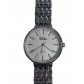 Cadran rond sur bracelet avec maillons