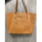 Sac cuir shopping grainé souple