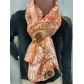 Echarpe viscose imprimée soleils tie and dye