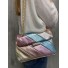 Sac petit format rabat multicolore disco