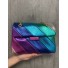Sac petit format rabat multicolore disco