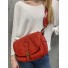 Sac porté travers effet vintage avec rabat et petite boucle