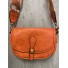Sac porté travers effet vintage avec rabat et petite boucle