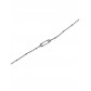 Bracelet Acier - Double épingle sur chaine fine 