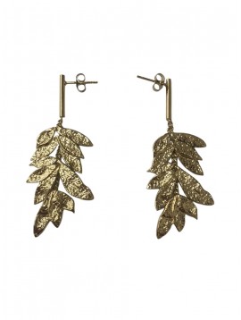 BO Acier - Feuilles pendantes sur tige