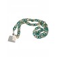 Bijoux Portable - Chaine portable maille en résine avec métal doré 