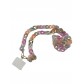 Bijoux Portable - Chaine portable maille en résine avec métal doré 