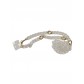 Bijoux Portable - Chaine portable maille en résine avec métal doré 