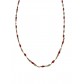 Collier Acier - Petites perles sur chaine avec petite maille