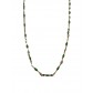 Collier Acier - Petites perles sur chaine avec petite maille