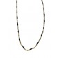 Collier Acier - Petites perles sur chaine avec petite maille