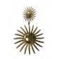 BO Acier - Double soleil pendants 