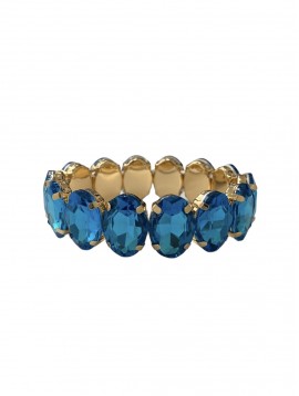 Bracelet - Enchainement de strass ovale