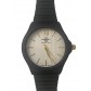 Cadran rond sur bracelet avec maillons plats et fin