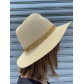 Chapeau style Borsalino avec galon multi perles