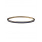 Bracelet Acier- Jonc fin avec bande coloré