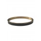 Bracelet Acier- Jonc avec bande coloré