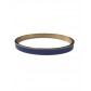 Bracelet Acier- Jonc avec bande coloré