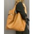 Sac shopping grainé souple avec porte carte