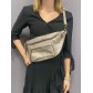 Sac synthé souple forme banane avec compartiment zippé devant 