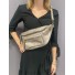 Sac synthé souple forme banane avec compartiment zippé devant 