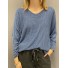 Top oversize unie maille 