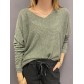 Top oversize unie maille 