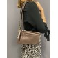 Sac porté travers brillant avec double pochettes 