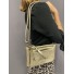 Sac porté travers brillant avec double pochettes 