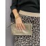 Sac porté travers brillant avec double pochettes 