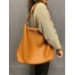 Sac besace souple grainé porté épaule avec details strass