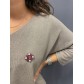 Broche - Style vintage ornée de perles et de strass