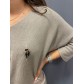 Broche - Chat avec noeud papillon et contour doré