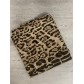 Echarpe imprimé léopard avec détails lurex 